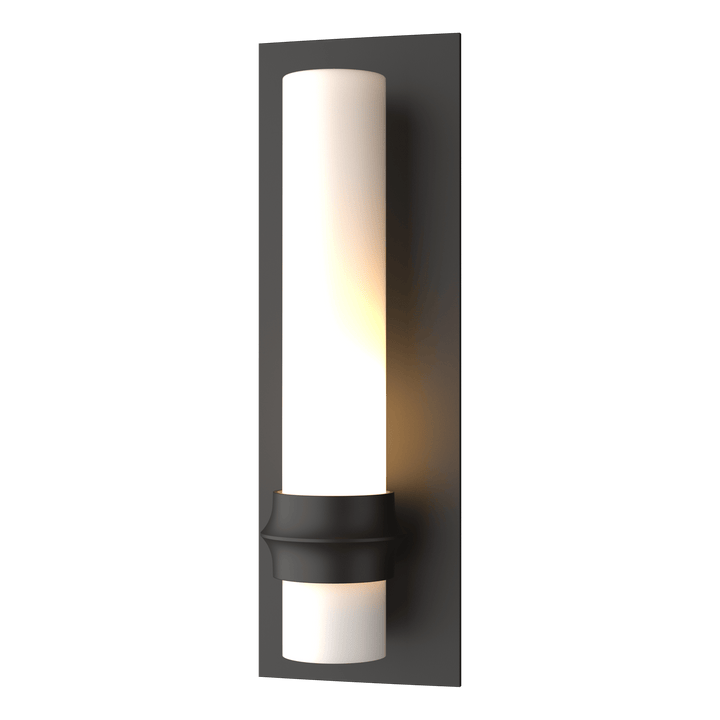 Hubbardton Forge Rook Small Outdoor Sconce Outdoor Wall Lights Hubbardton Forge Coastal Oil Rubbed Bronze