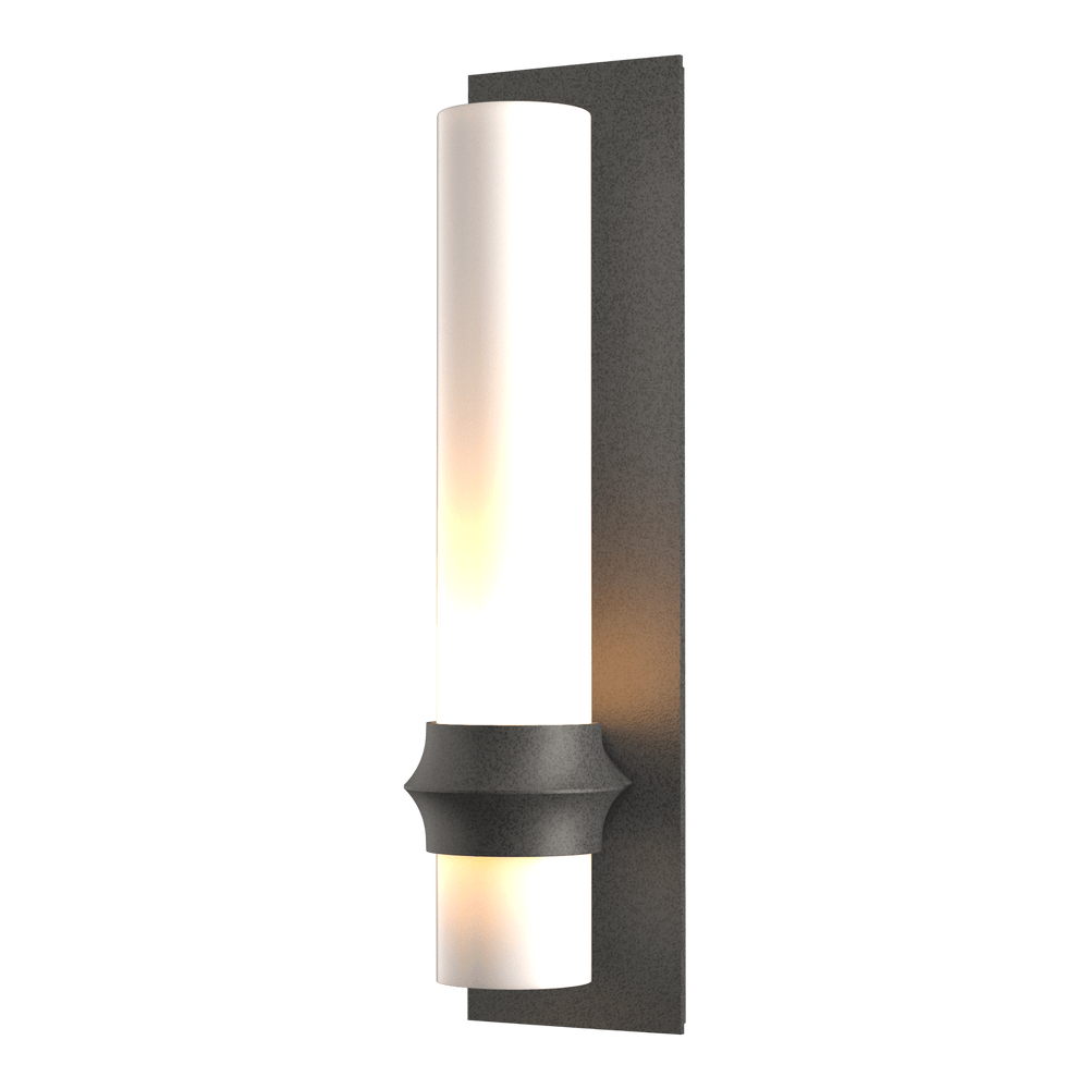 Hubbardton Forge Rook Outdoor Sconce Outdoor Wall Lights Hubbardton Forge Coastal Natural Iron  