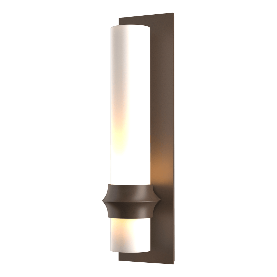 Hubbardton Forge Rook Outdoor Sconce Outdoor Wall Lights Hubbardton Forge Coastal Bronze