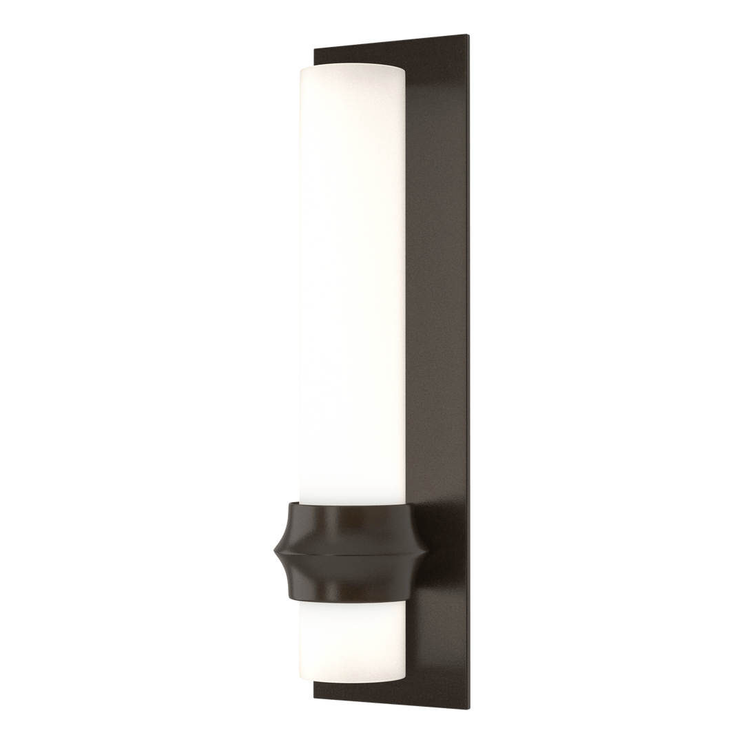 Hubbardton Forge Rook Large Outdoor Sconce Outdoor Wall Lights Hubbardton Forge Coastal Oil Rubbed Bronze