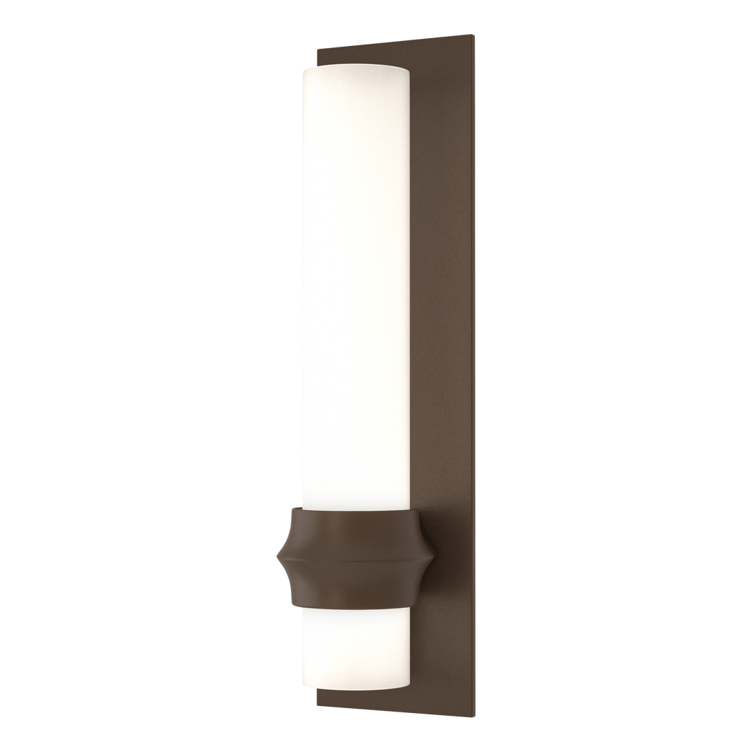 Hubbardton Forge Rook Large Outdoor Sconce Outdoor Wall Lights Hubbardton Forge Coastal Bronze