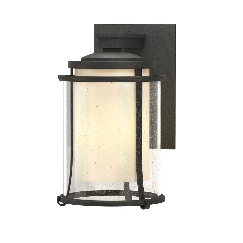 Hubbardton Forge Meridian Outdoor Sconce Outdoor Wall Lights Hubbardton Forge Coastal Natural Iron  