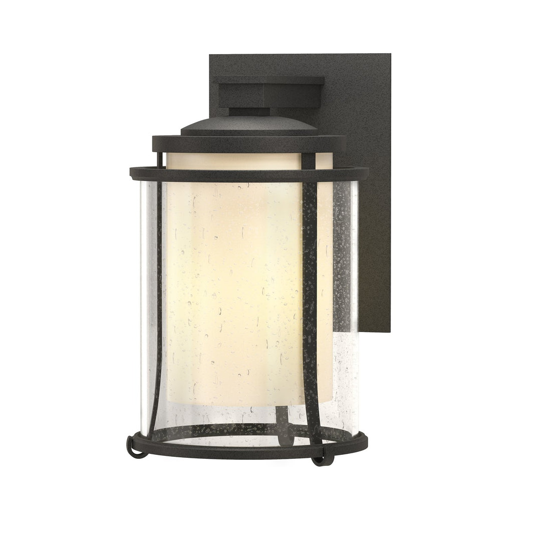 Hubbardton Forge Meridian Outdoor Sconce Outdoor Wall Lights Hubbardton Forge Coastal Natural Iron