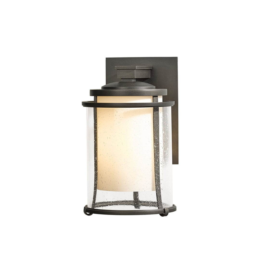 Hubbardton Forge Meridian Outdoor Sconce Outdoor Wall Lights Hubbardton Forge Coastal Dark Smoke