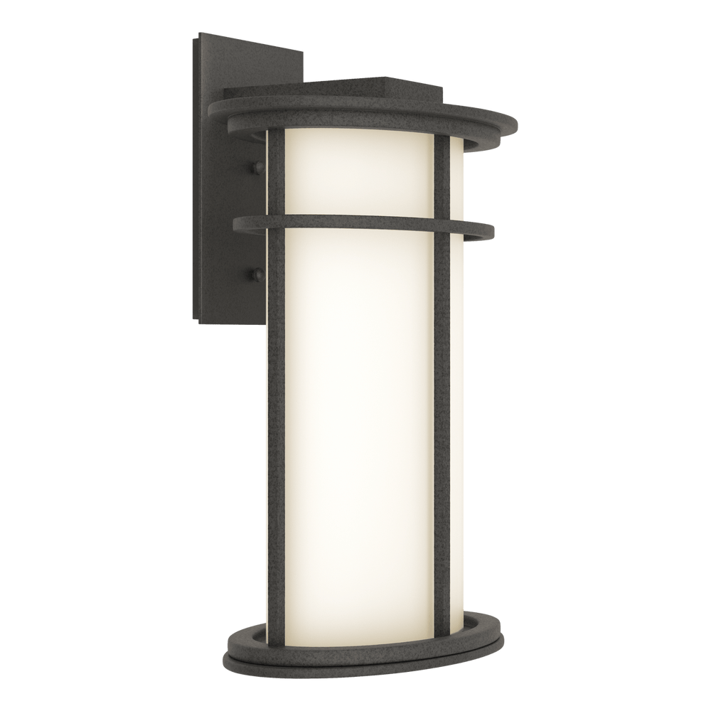 Hubbardton Forge Province Large Outdoor Sconce Outdoor Wall Lights Hubbardton Forge Coastal Natural Iron  