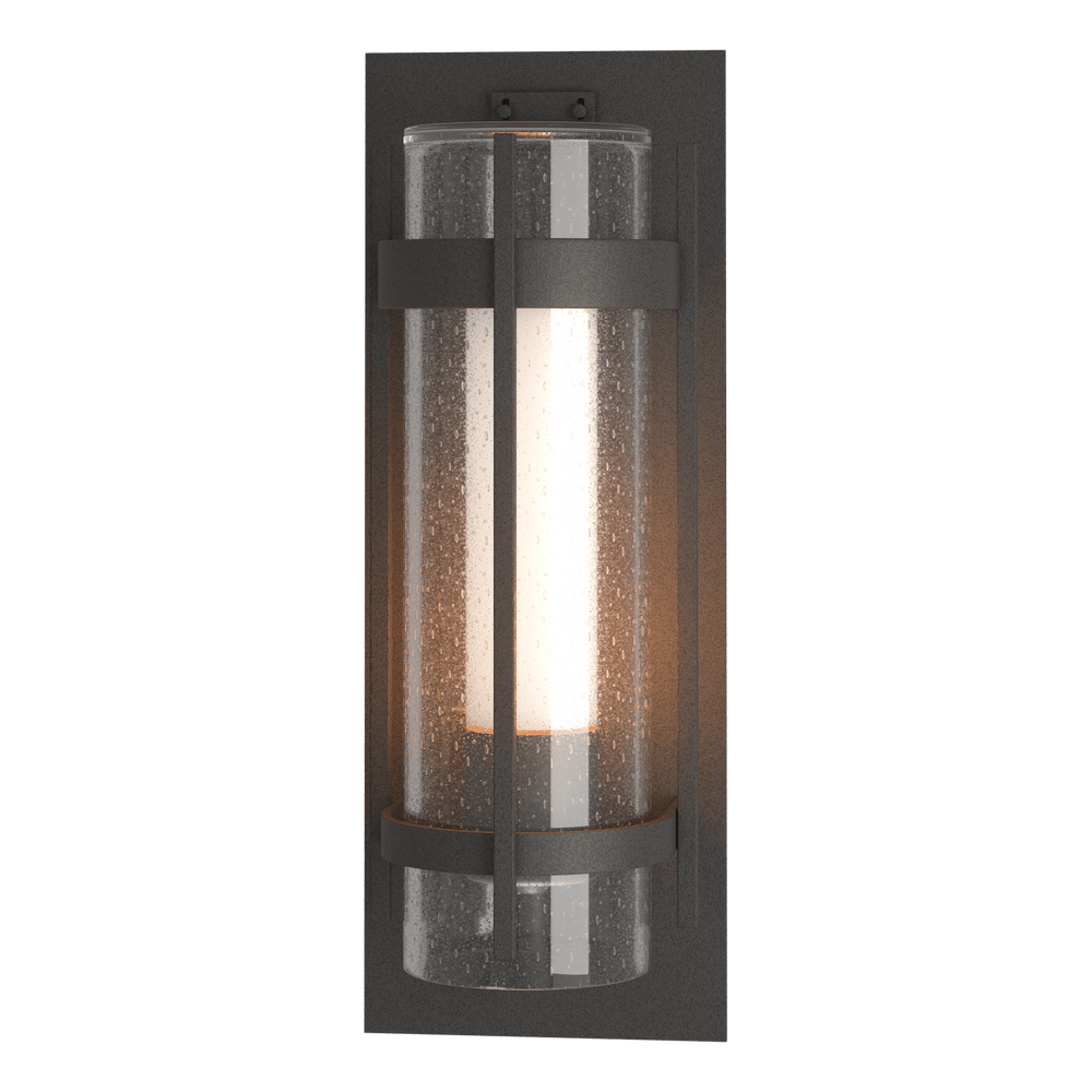 Hubbardton Forge Torch Large Outdoor Sconce Outdoor Wall Lights Hubbardton Forge Coastal Natural Iron  