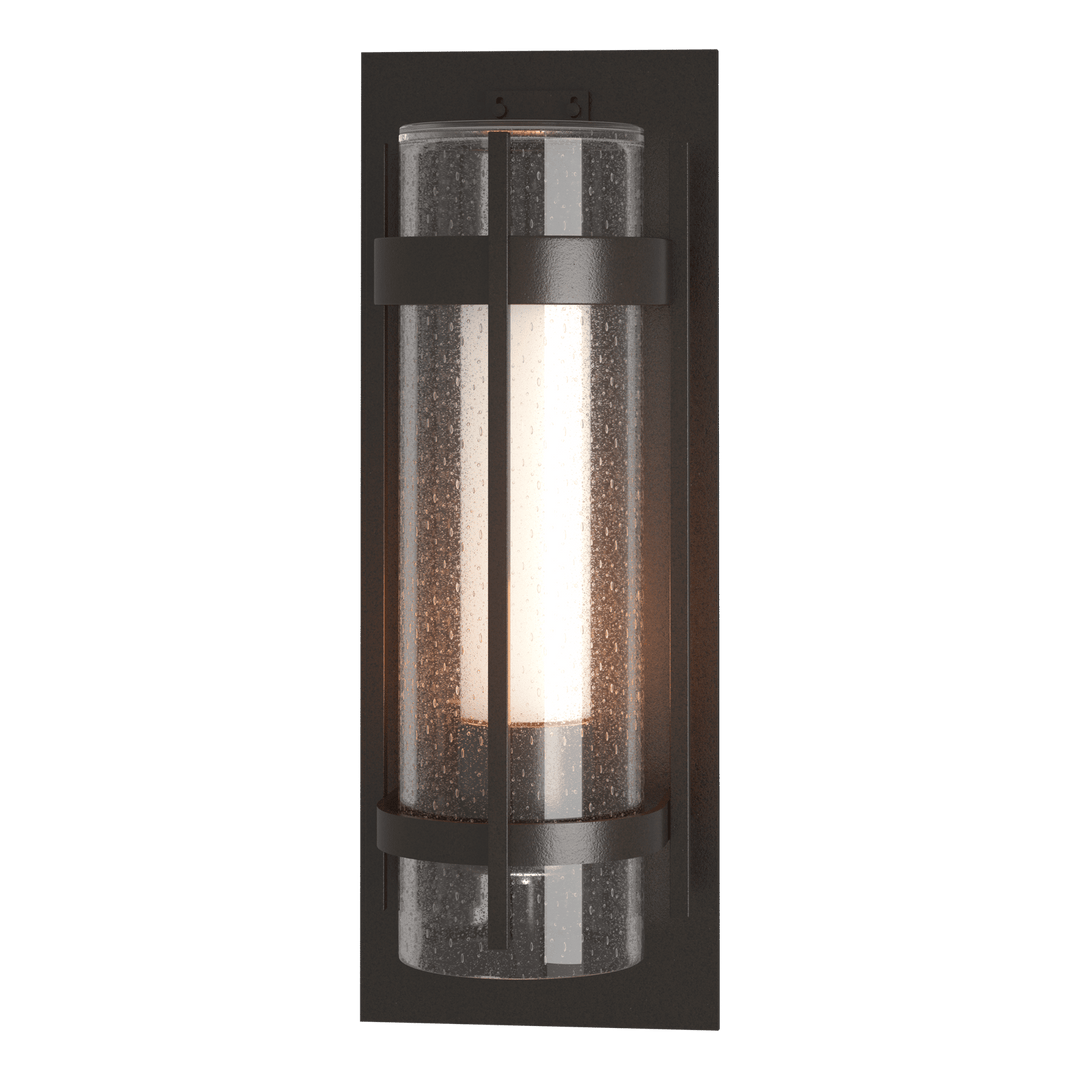 Hubbardton Forge Torch XL Outdoor Sconce Outdoor Wall Lights Hubbardton Forge Coastal Oil Rubbed Bronze  