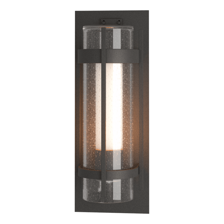 Hubbardton Forge Torch XL Outdoor Sconce Outdoor Wall Lights Hubbardton Forge Coastal Natural Iron  