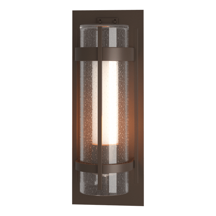 Hubbardton Forge Torch XL Outdoor Sconce Outdoor Wall Lights Hubbardton Forge Coastal Bronze  