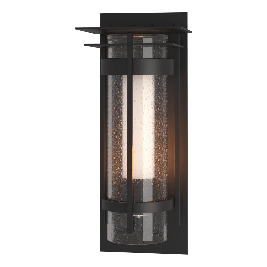 Hubbardton Forge Torch XL Outdoor Sconce with Top Plate