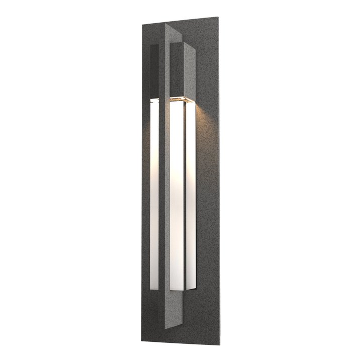 Axis Outdoor Sconce Outdoor Wall Lights Hubbardton Forge Coastal Black 4.8x19 Clear Glass (ZM)