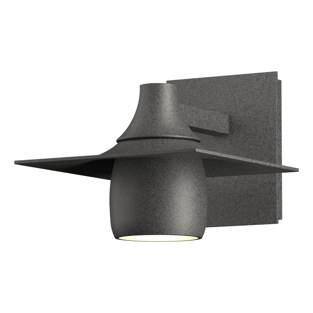 Hubbardton Forge Hood Dark Sky Outdoor Sconce Outdoor Wall Lights Hubbardton Forge Coastal Natural Iron  