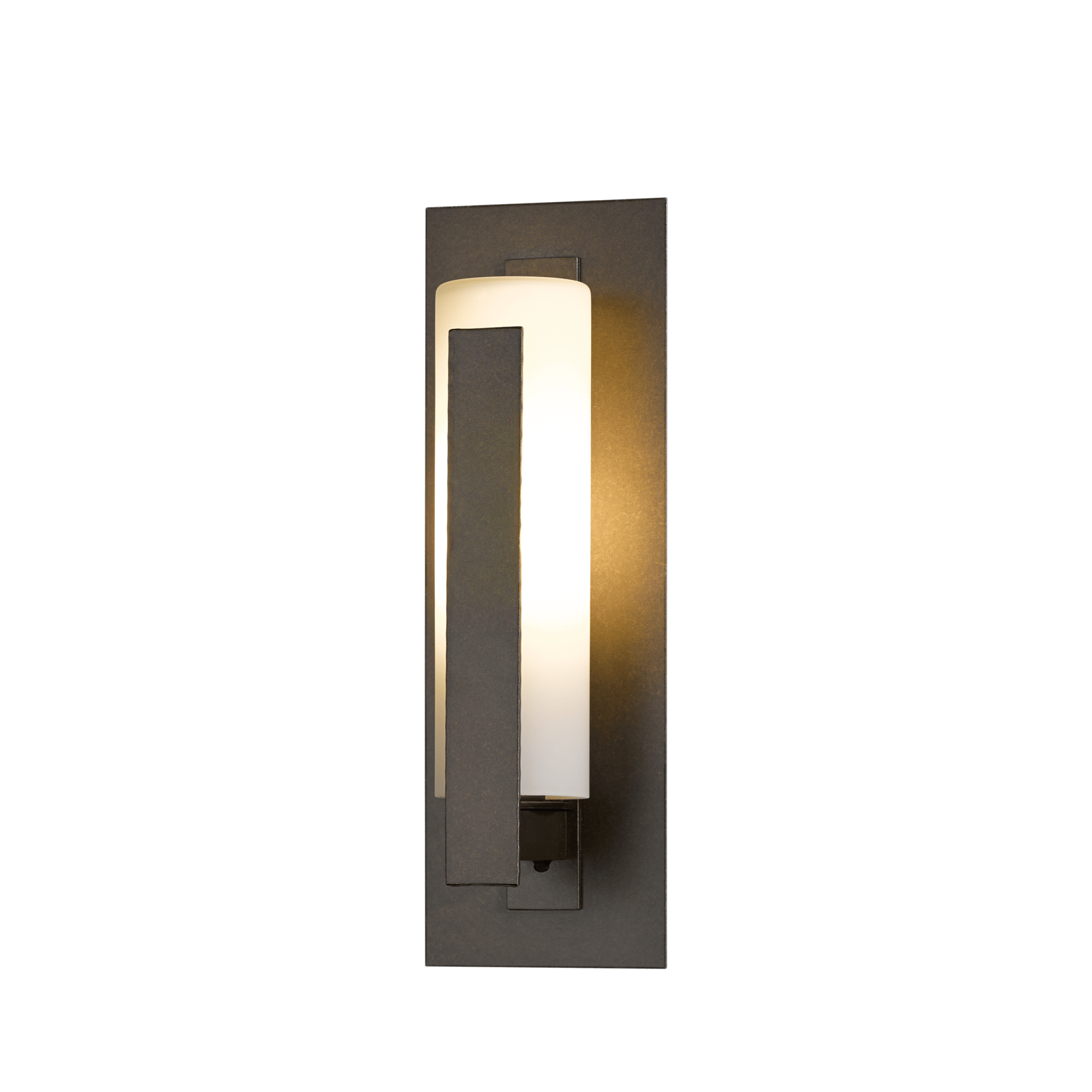 Hubbardton Forge Forged Vertical Bars Small Outdoor Sconce