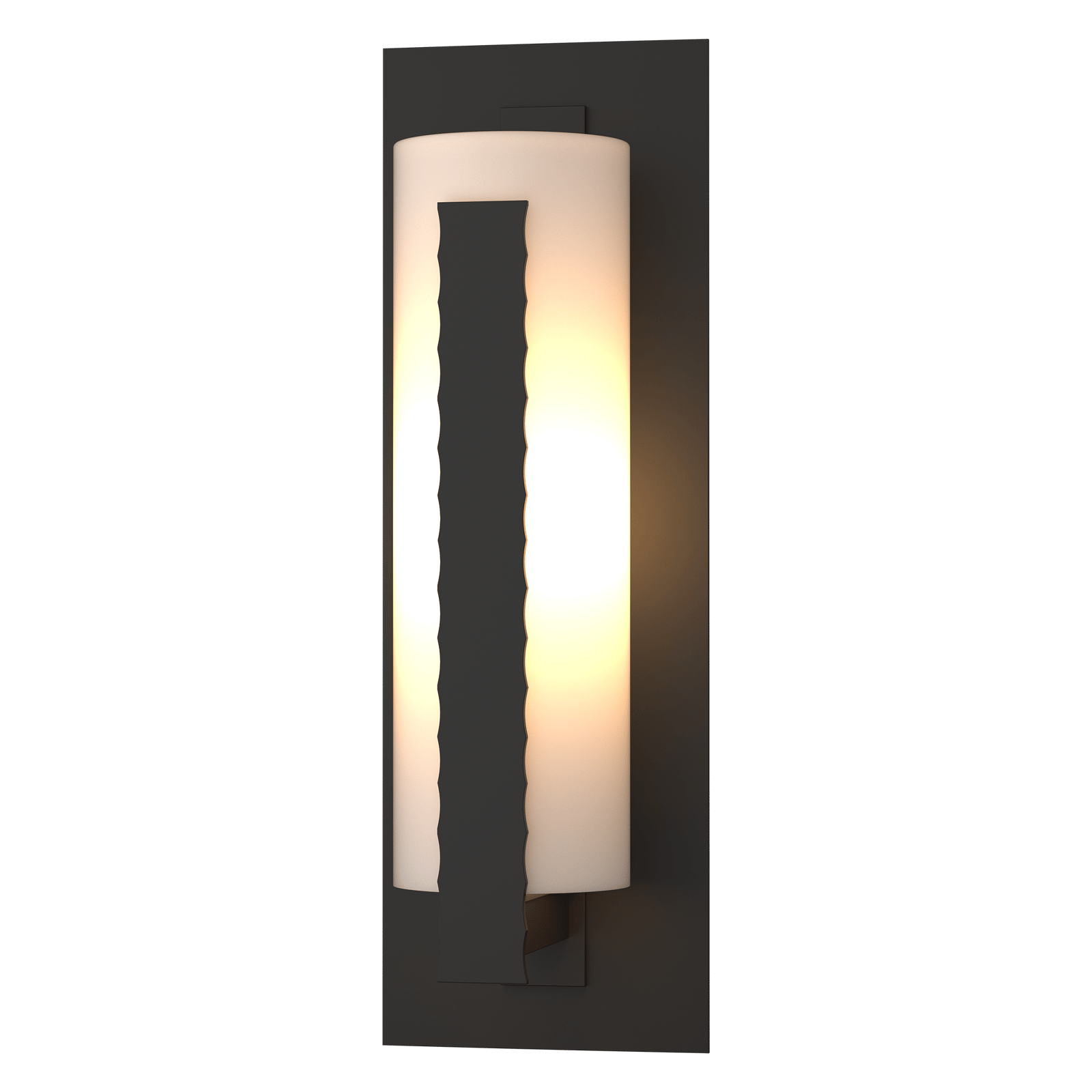 Hubbardton Forge Forged Vertical Bars Large Outdoor Sconce