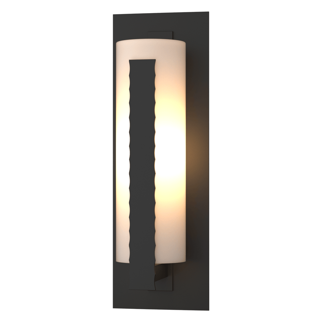 Hubbardton Forge Forged Vertical Bars Large Outdoor Sconce