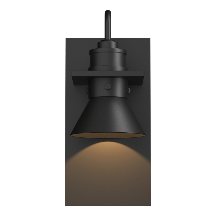 Hubbardton Forge Erlenmeyer Dark Sky Friendly Outdoor Sconce Outdoor Wall Lights Hubbardton Forge Coastal Black Coastal Black