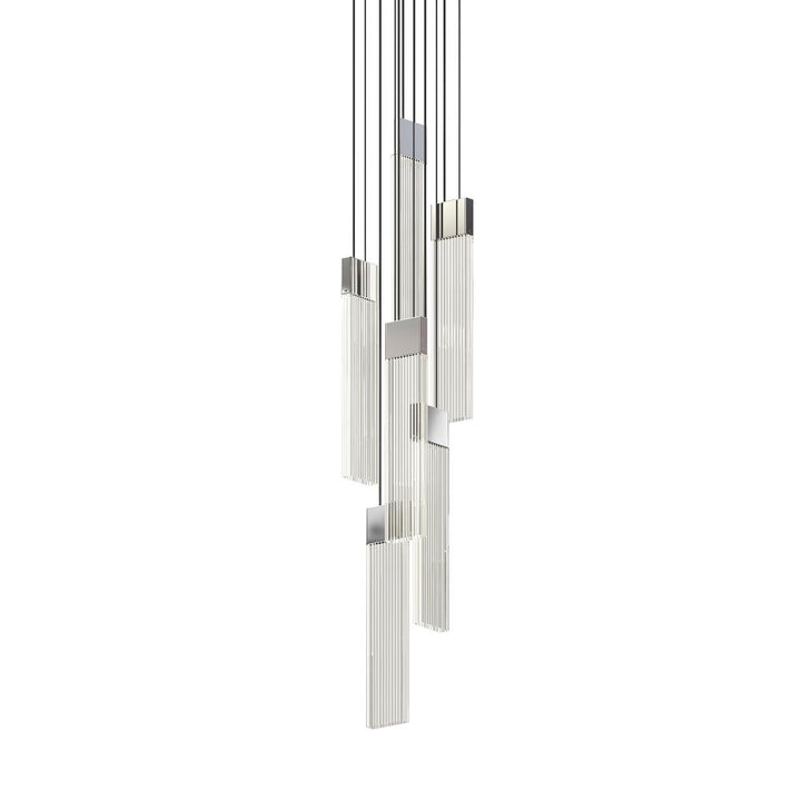 Sonneman V Panels 6-Light Thin Pendant Pendants Sonneman   