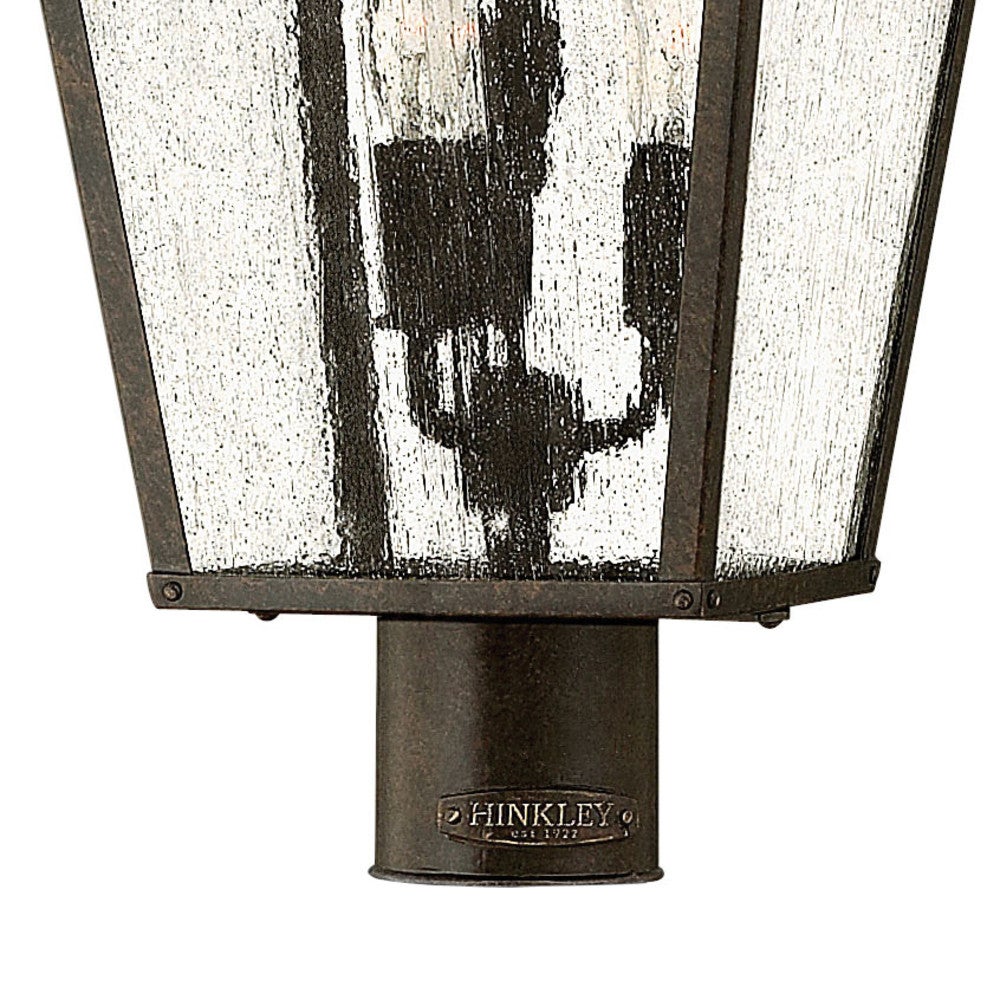 Hinkley Trellis Outdoor Post Mount Lantern