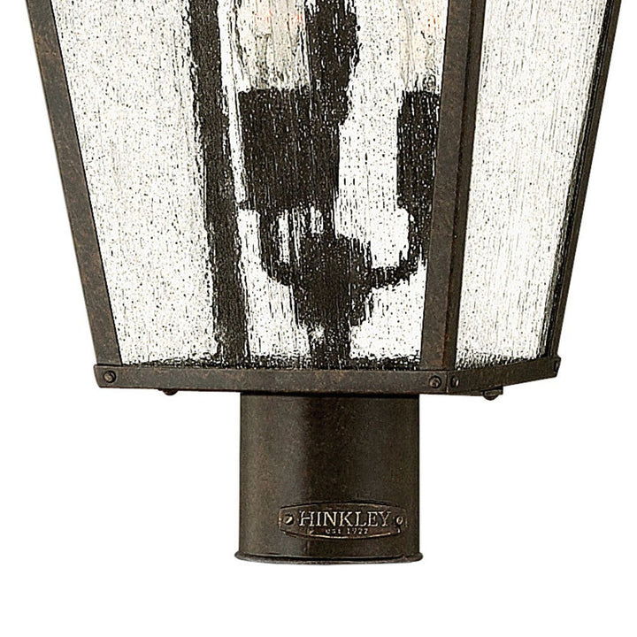 Hinkley Trellis Outdoor Post Mount Lantern
