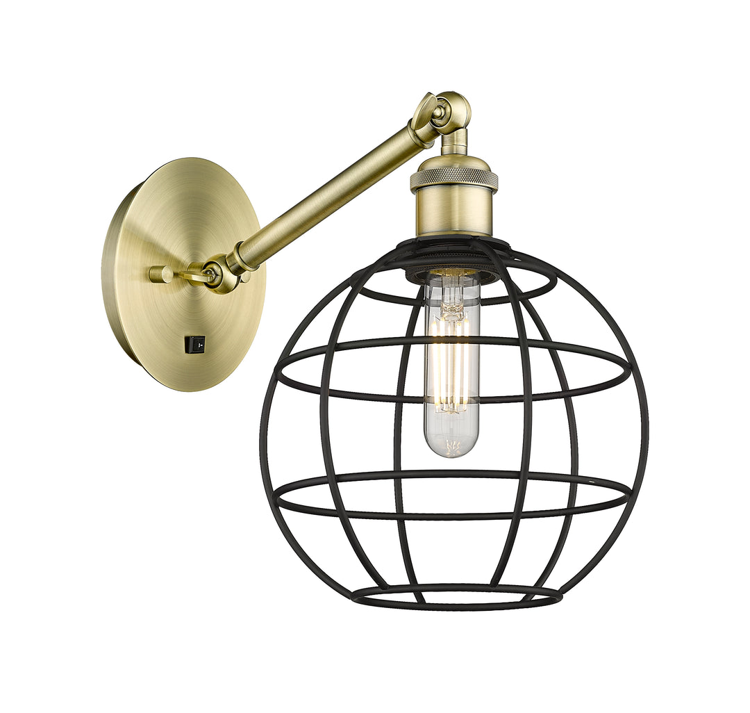 Innovations Lighting Lake Placid 8" Sconce - Antique Brass