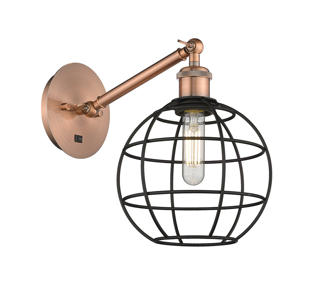 Innovations Lighting Lake Placid 8" Sconce - Antique Copper