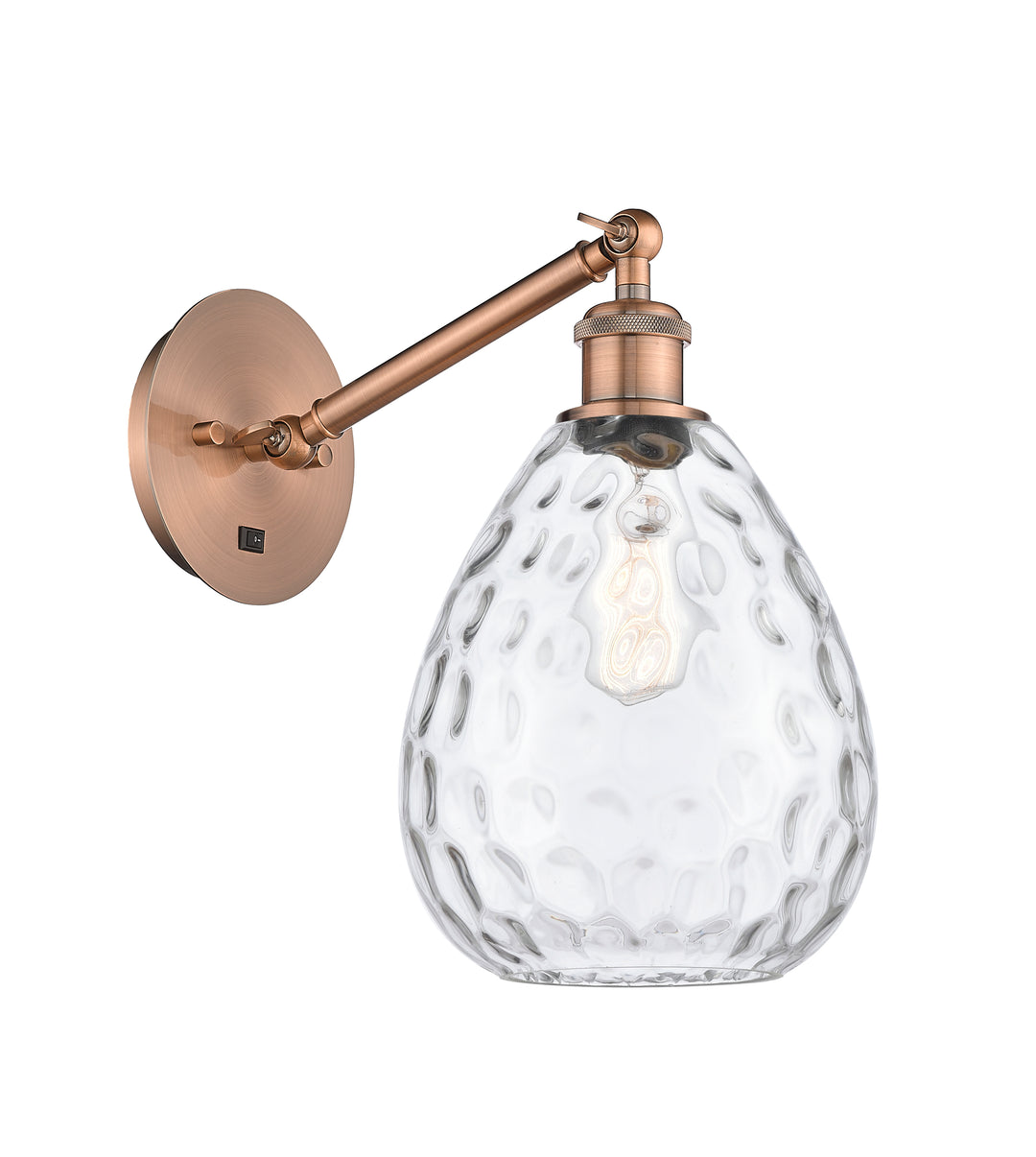 Innovations Lighting Waverly 8" Sconce - Antique Copper