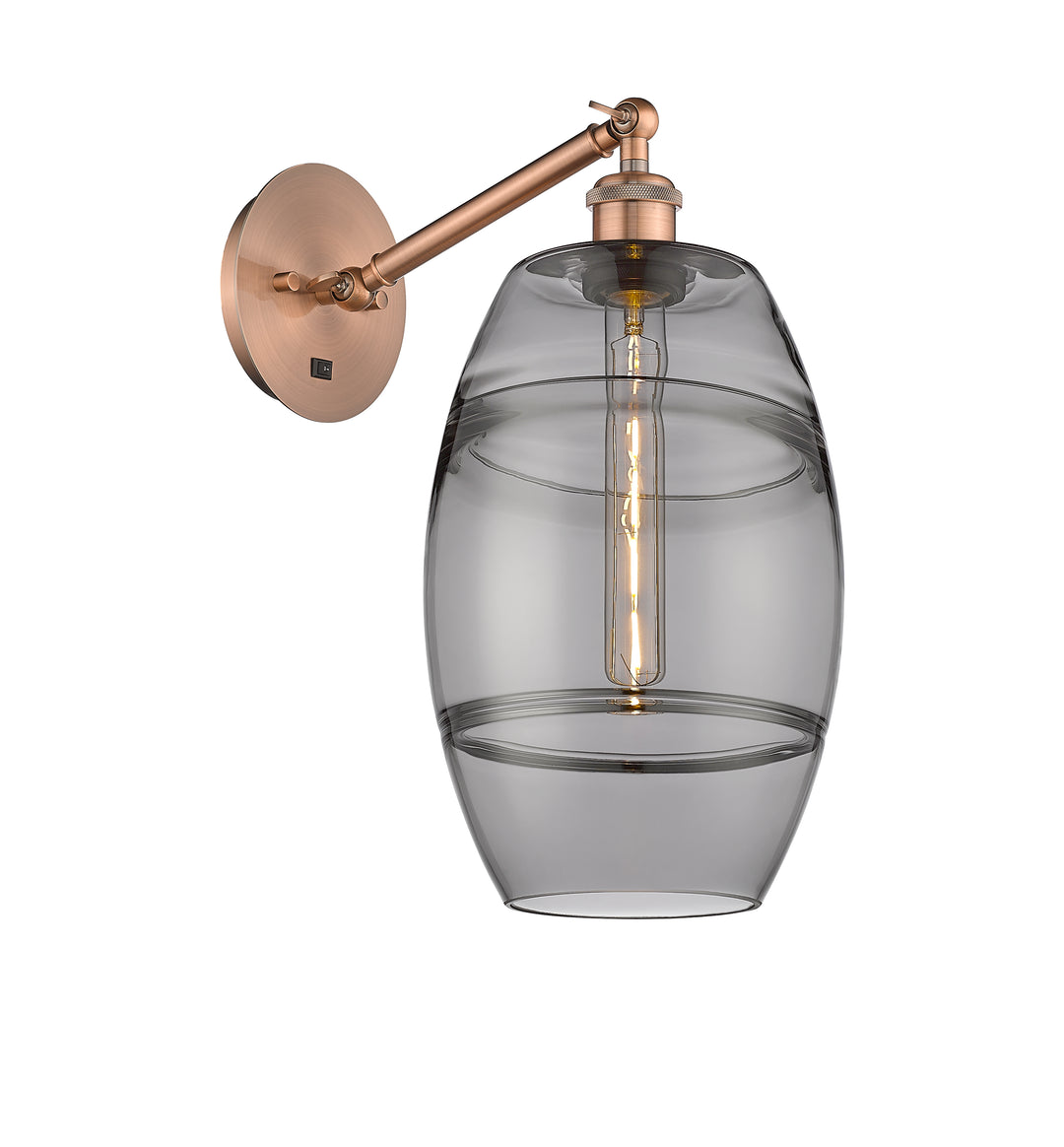 Innovations Lighting Vaz 8" Sconce - Antique Copper