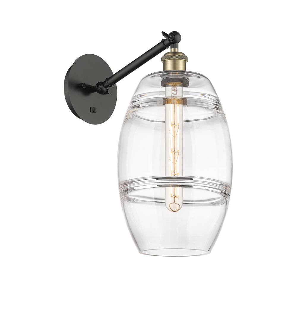 Innovations Lighting Vaz 8" Sconce - Black Antique Brass