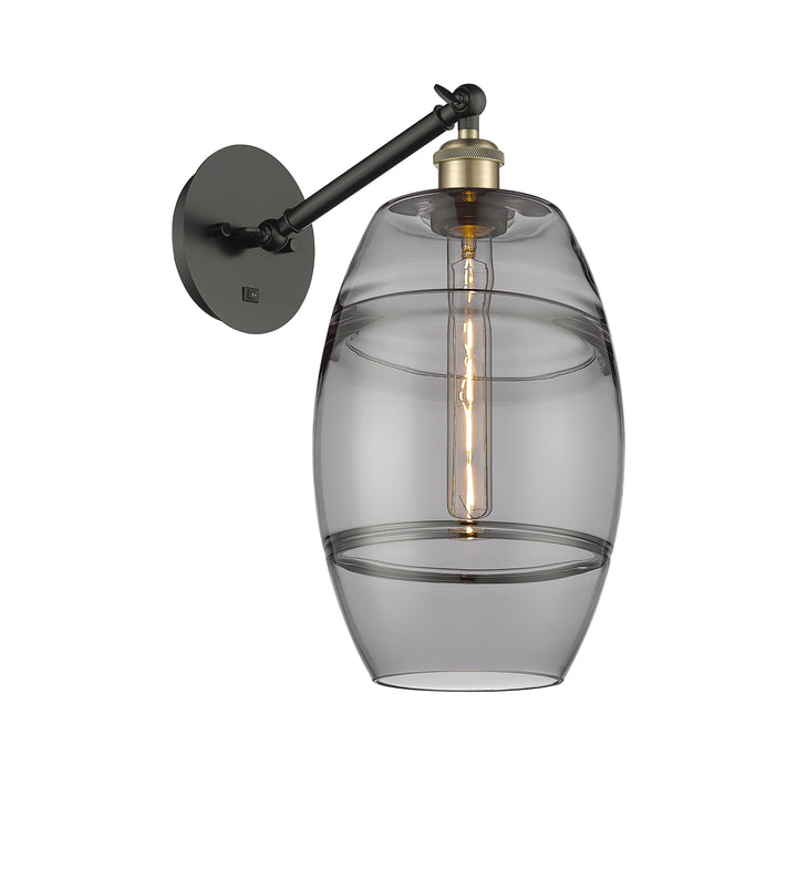 Innovations Lighting Vaz 8" Sconce - Black Antique Brass