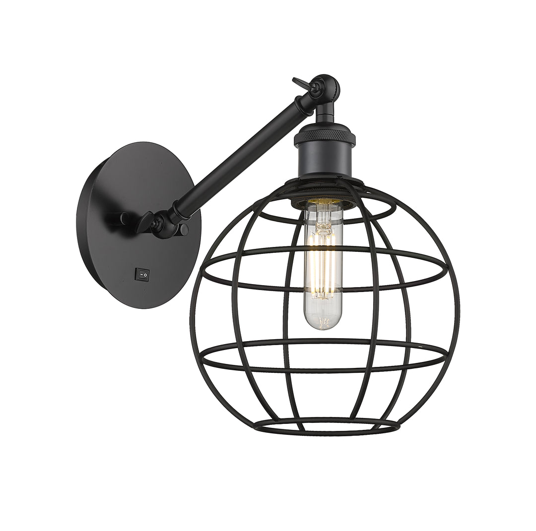 Innovations Lighting Lake Placid 8" Sconce - Matte Black
