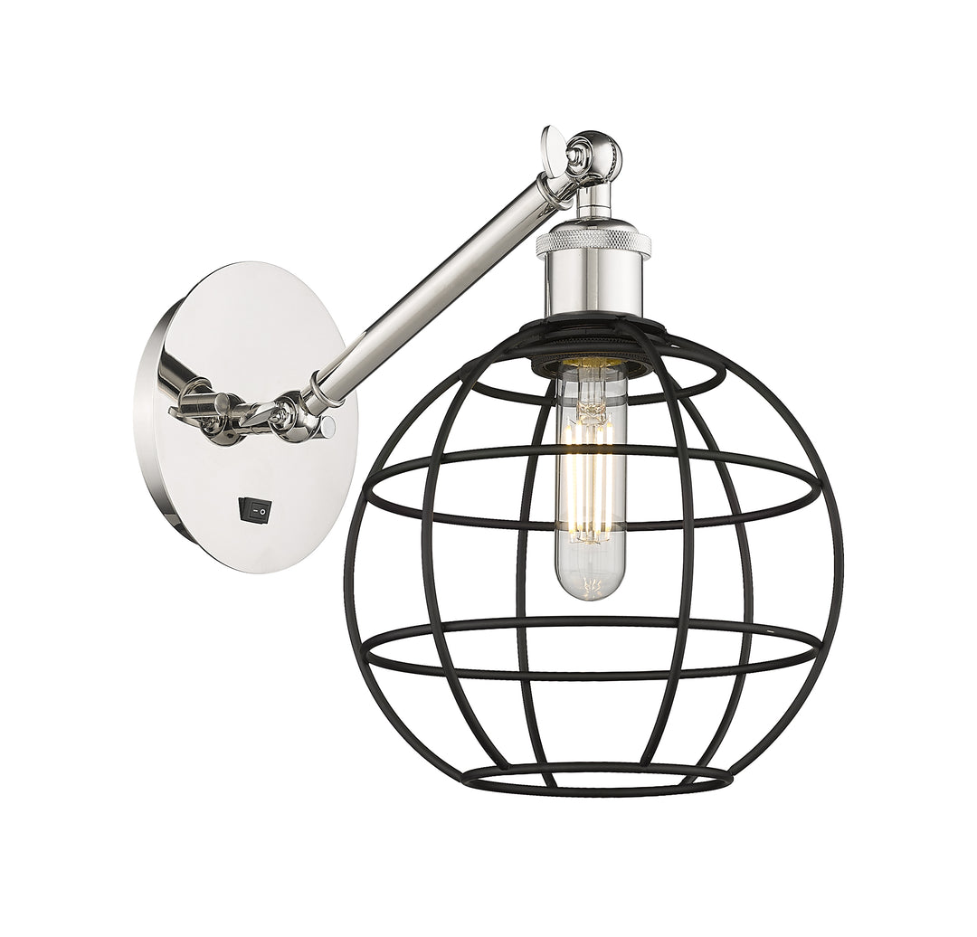 Innovations Lighting Lake Placid 8" Sconce - Polished Nickel