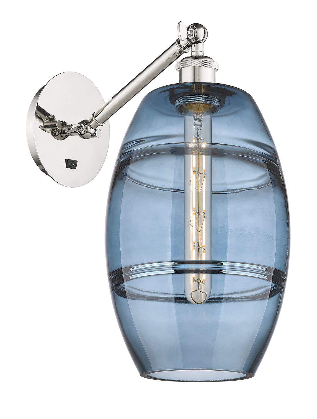 Innovations Lighting Vaz 8" Sconce - Polished Nickel