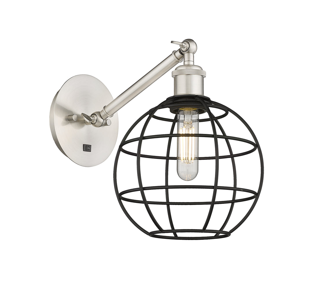 Innovations Lighting Lake Placid 8" Sconce - Brushed Satin Nickel
