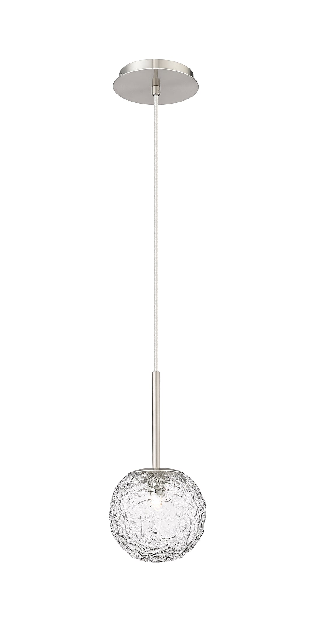 Innovations Lighting Barrington 6" Mini Pendant - Brushed Satin Nickel Mini-Pendants Innovations Lighting   