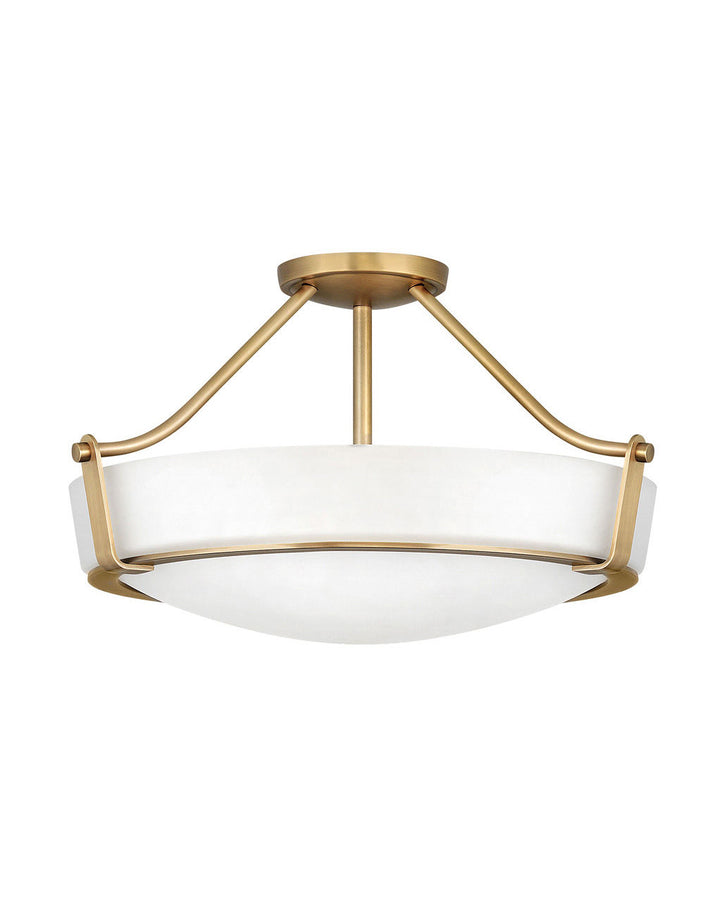 Hinkley Hathaway Semi-Flush Mount Ceiling Semi Flush Mounts Hinkley Heritage Brass 20.75x20.75x12.25 