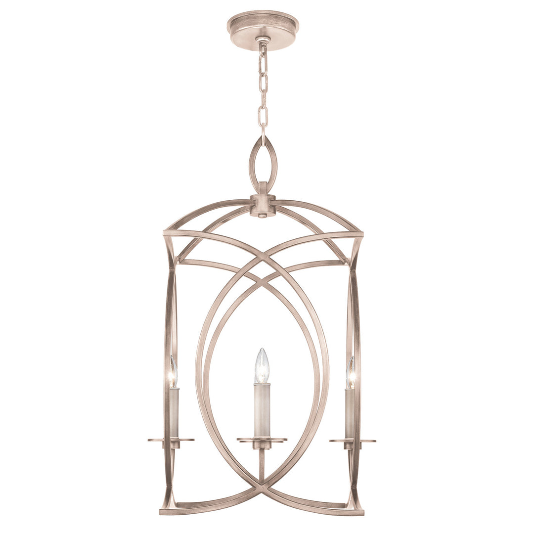 Fine Art Handcrafted Lighting Cienfuegos 19.5"W Square Chandelier in Weathered Greige Patina (887740-2ST)
