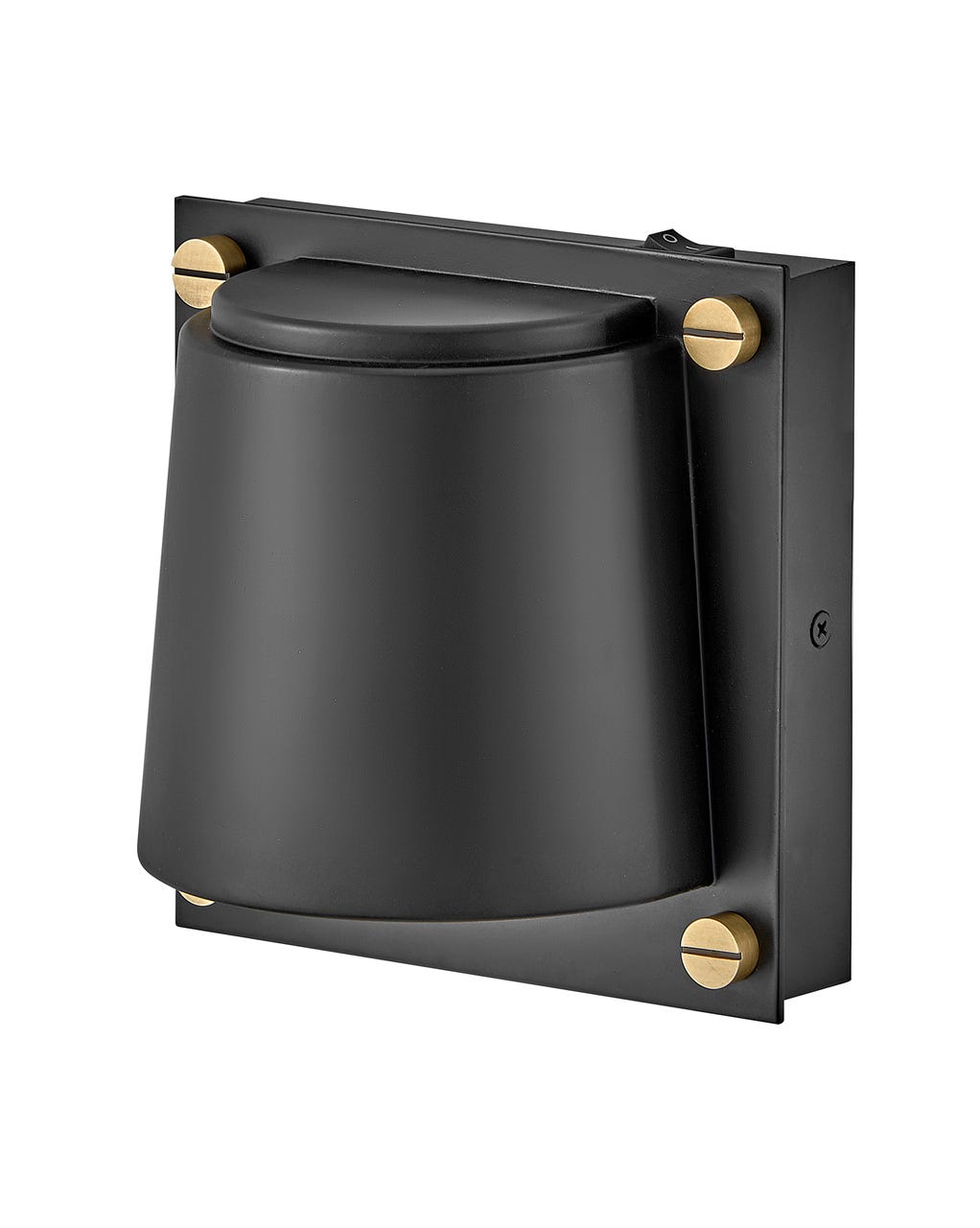 Hinkley Scout Sconce Sconce Hinkley Black 4.5x6.75x6.75 