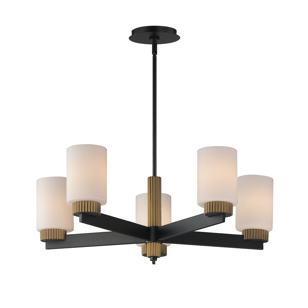 Maxim Ruffles-Single-Tier Chandelier Chandeliers Maxim   