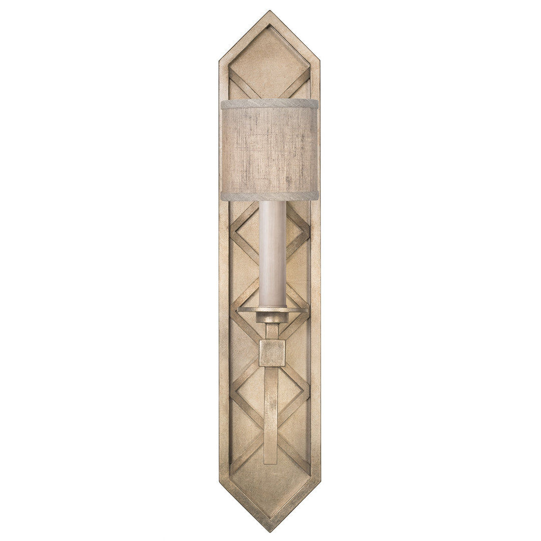 Fine Art Handcrafted Lighting Cienfuegos 25"H Sconce 889550-1 in Antique Pale Gold Leaf (889550-31ST)