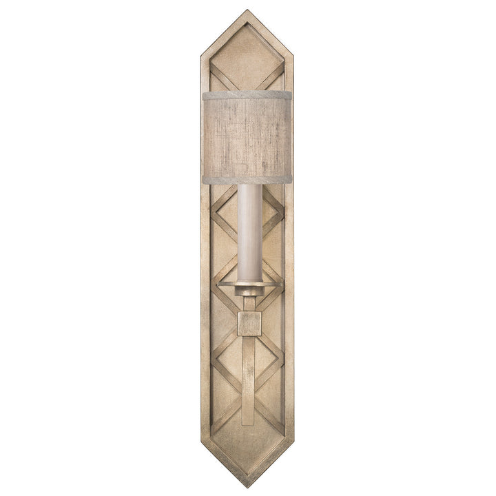 Fine Art Handcrafted Lighting Cienfuegos 25"H Sconce 889550-1 in Antique Pale Gold Leaf (889550-31ST)
