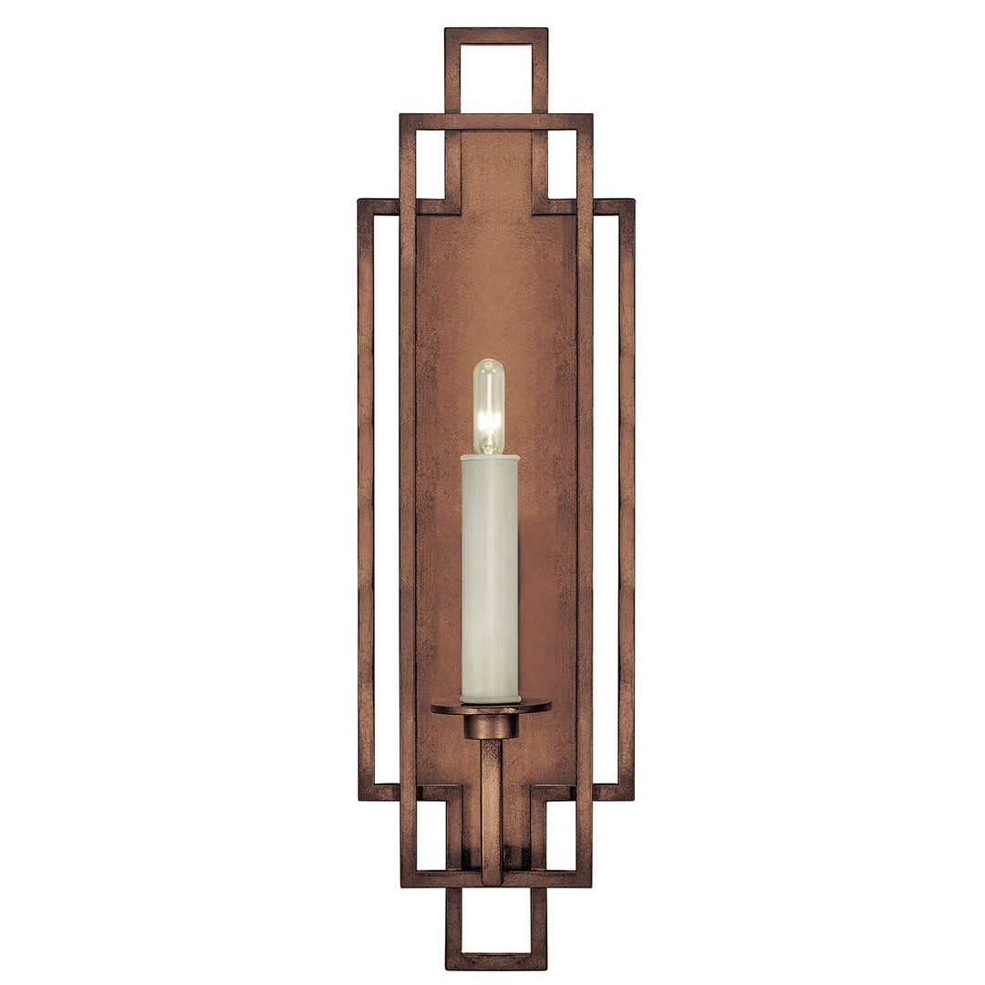 Fine Art Handcrafted Lighting Cienfuegos 22"H Sconce 889350 in Antique Bronze (889350-1ST)