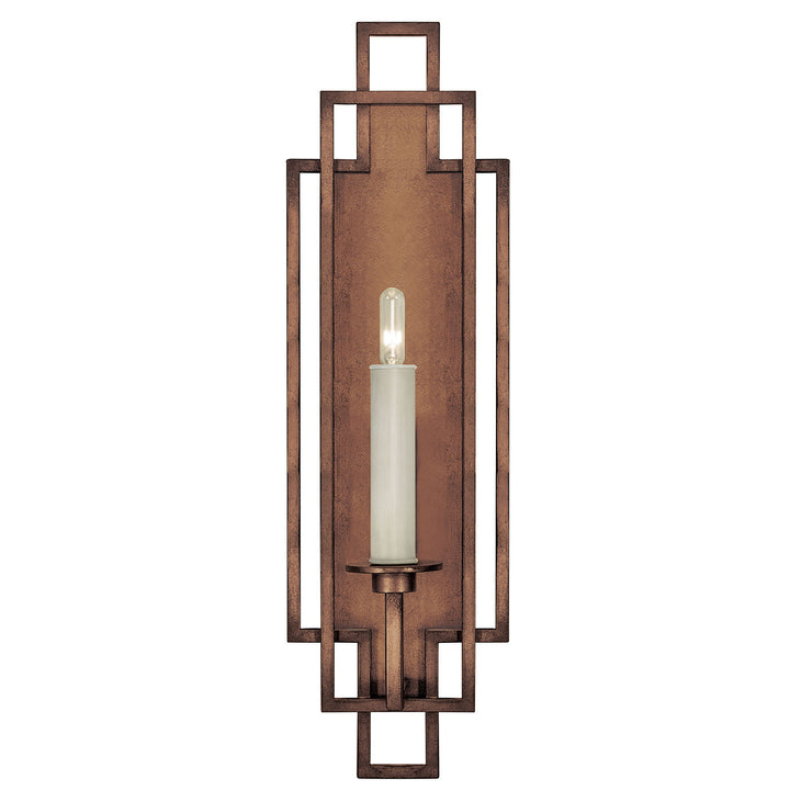 Fine Art Handcrafted Lighting Cienfuegos 22"H Sconce 889350 in Antique Bronze (889350-1ST)