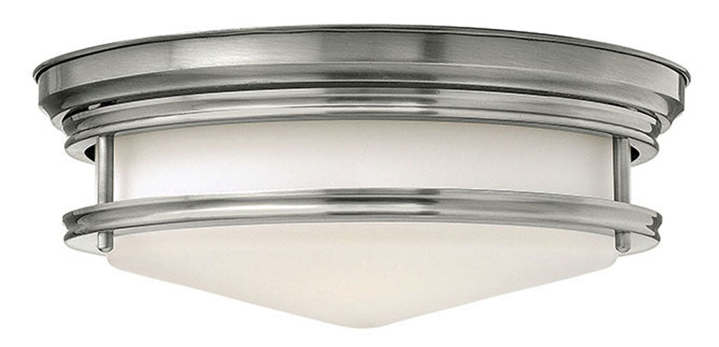 Hinkley Hadley Flush Mount Ceiling Flush Mounts Hinkley Antique Nickel 14.0x14.0x5.5 