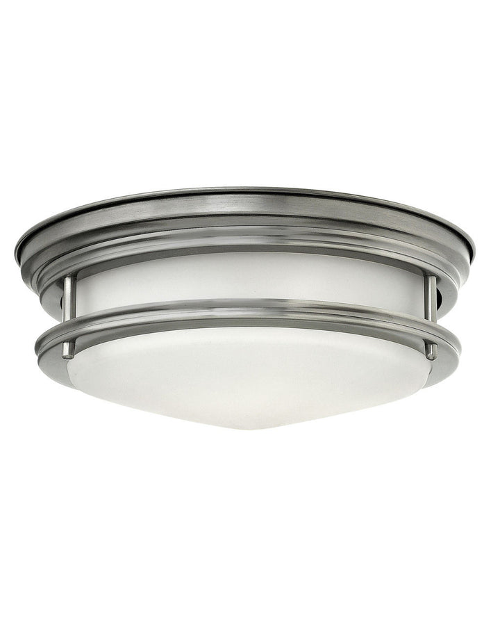 Hinkley Hadley Flush Mount Ceiling Flush Mounts Hinkley Antique Nickel 12.0x12.0x4.75 