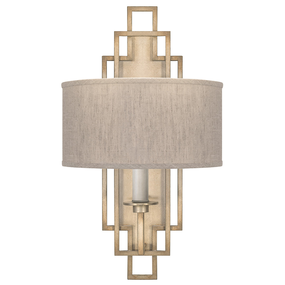 Fine Art Handcrafted Lighting Cienfuegos 22"H Sconce 889350-1 in Antique Pale Gold Leaf (889350-31ST)