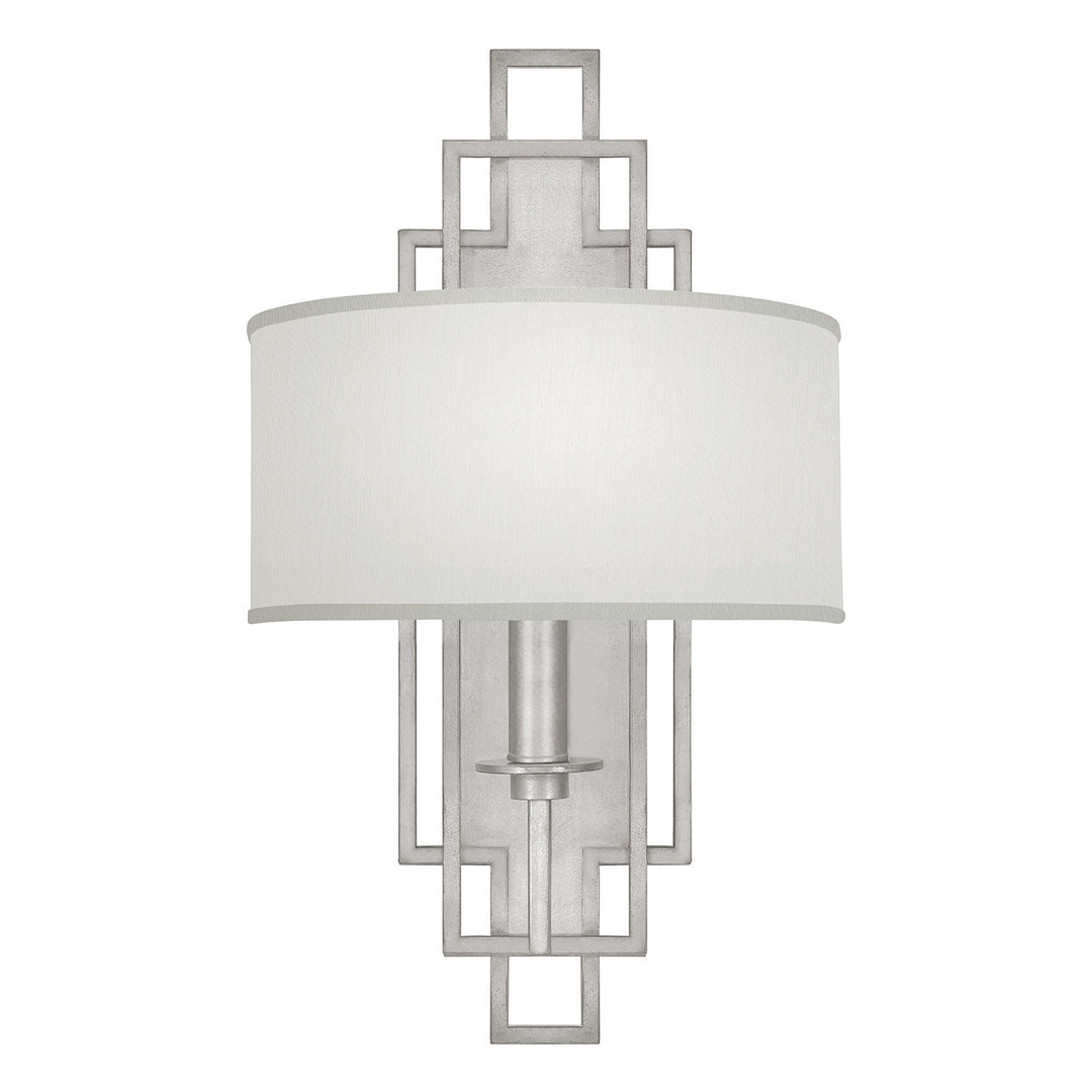 Fine Art Handcrafted Lighting Cienfuegos 22"H Sconce 889350-1 in Standard Silver Leaf (889350-SF41)
