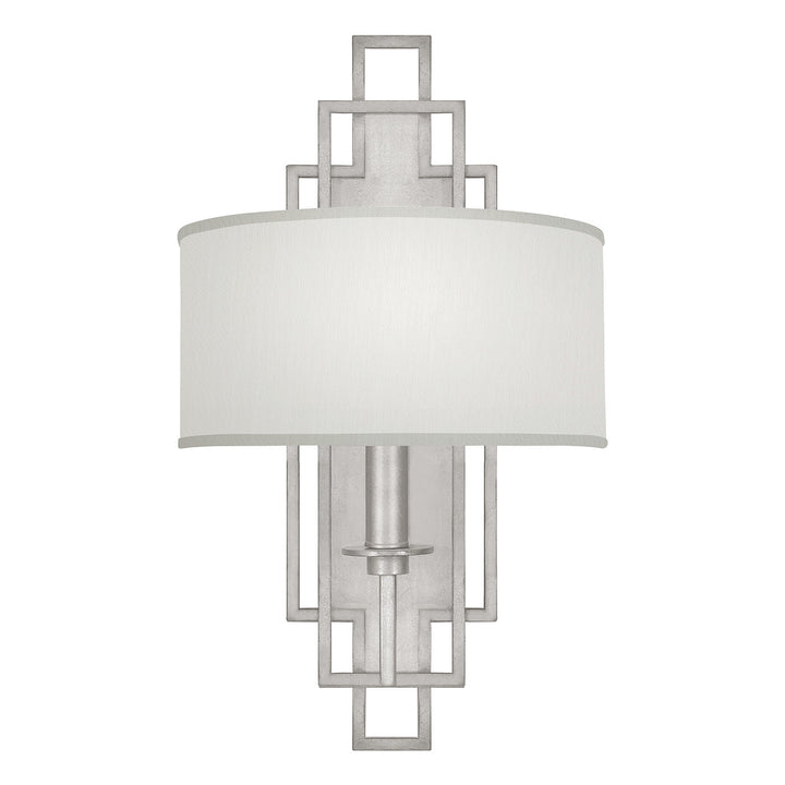 Fine Art Handcrafted Lighting Cienfuegos 22"H Sconce 889350-1 in Standard Silver Leaf (889350-SF41)