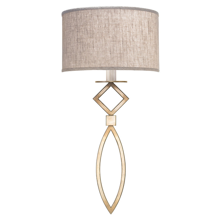 Fine Art Handcrafted Lighting Cienfuegos 25"H Sconce 887950 in Antique Pale Gold Leaf (887950-31ST)