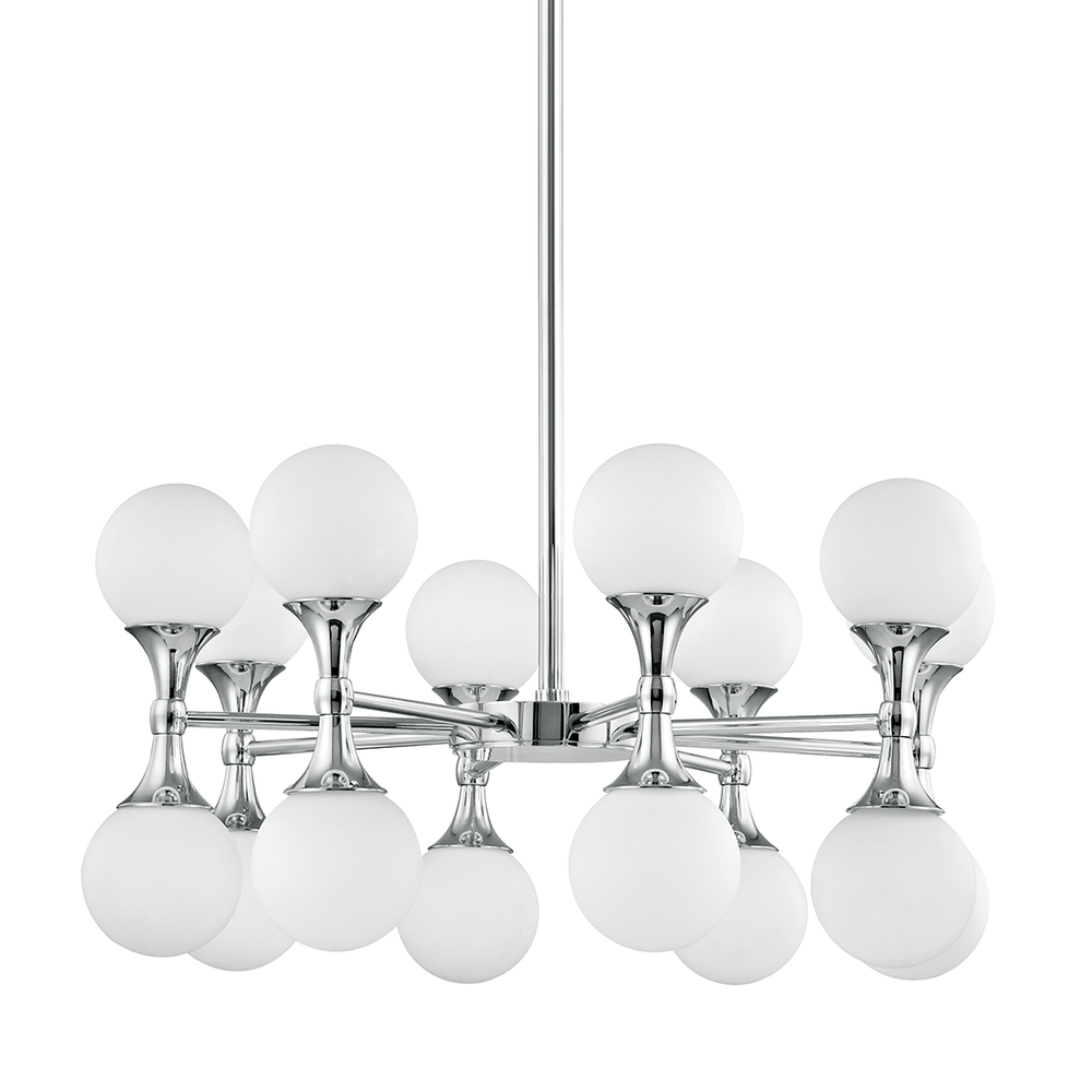 Hudson Valley Lighting Astoria Chandelier Chandeliers Hudson Valley Lighting Polished Chrome  