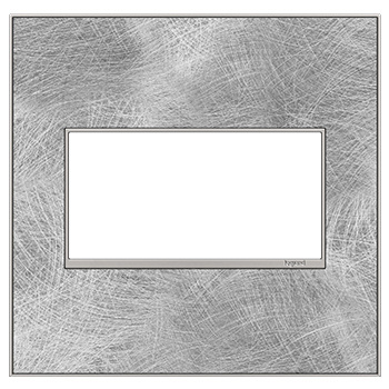 Legrand adorne Spiraled Stainless 2-Gang wall plate